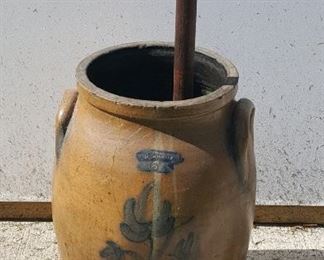 Salt Glazed Butter Churn