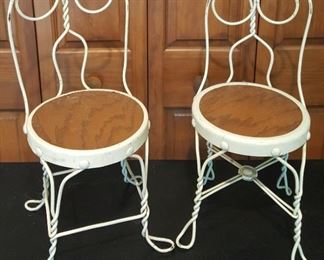 Children's Ice Cream Parlor Chairs