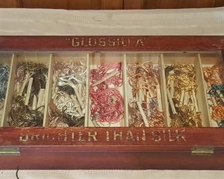 Glossilla Silk Thread Store Display