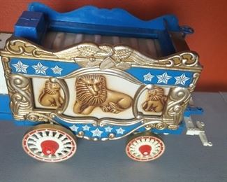 Circus Wagon Whiskey Decanter