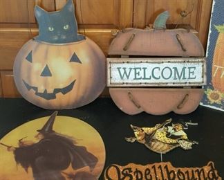 Some of the many Halloween Decorations available