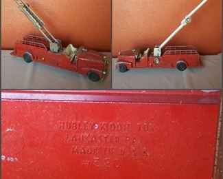 Hubley #520  Fire Truck