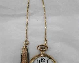 Bunn Special Illinois Pocket Watch.