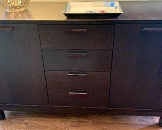 Double sided Cupboard Buffet w/ 4 Center Drawers 54w x 17.75d x 33.5h
$169.00