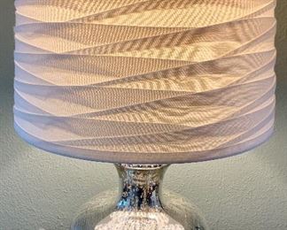 23.5h Mercury glass Base Pier One Table Lamp $35