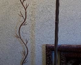 Tall Uplighting Floor Lamp $28
Flower lamp $35