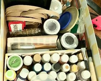 Paints 2 for $1
art supplies, 
Artist clip board $10