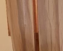 Wood coat rack $35