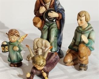 1951 Hummel Shepherds With Angels