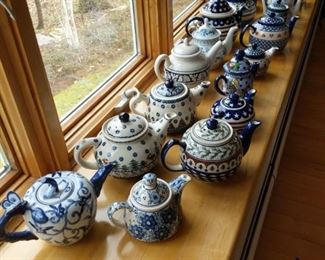 Blue Tea Pots From Around the World