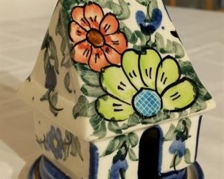 Handmade Polish Pottery Candle Holders