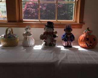Holiday Cookie Jars