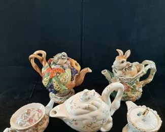 Tea Pots with Character