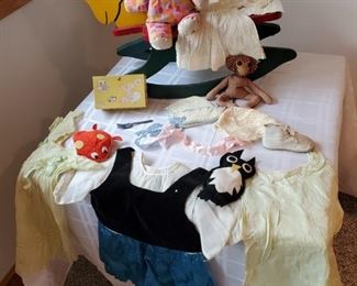 Vintage Infant Girl Items