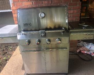 Weber gas grill 