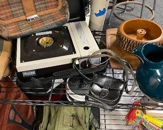 Small camping stove, lanterns and more