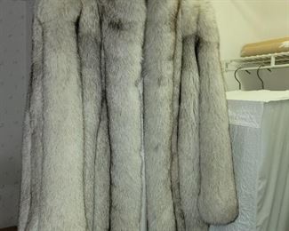 $150.00, Size Small womens white mink jacket