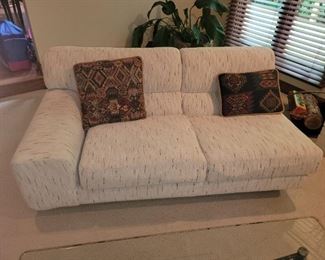 $100.00, seat sectional 35" deep by 60" long
