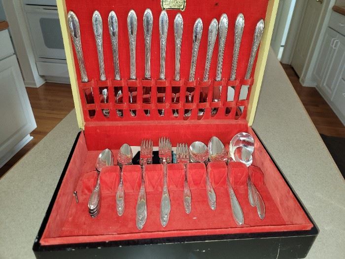 40.00, Rogers triple Silver plate