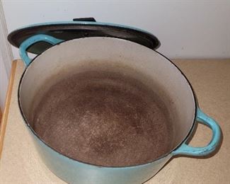 $50.00, Le Creuset Dutch oven, remember these have a lifetime warranty, you can send it in for a new one!!