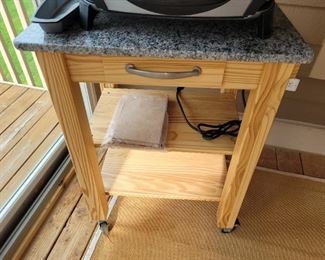 $40.00, Marble top kitchen work space 28"