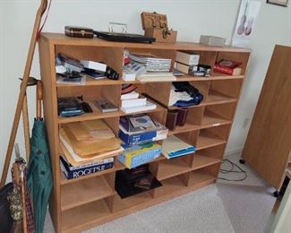 $30.00, Office wood storage cabinet book case 5' wide