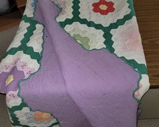 Hand stitched quilts