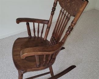 $25.00, Childs rocking chair