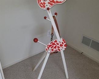 $35.00, Child's Giraffe clothes hanger