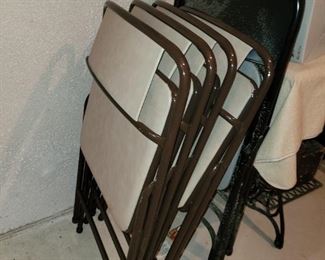 Folding chairs