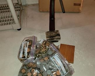 $25.00, Old bottle corker and lids