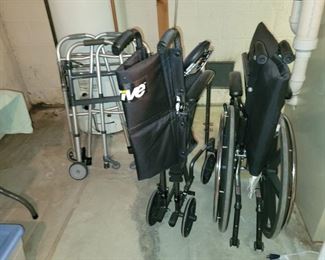 $40.00 each, Wheelchairs vg condition