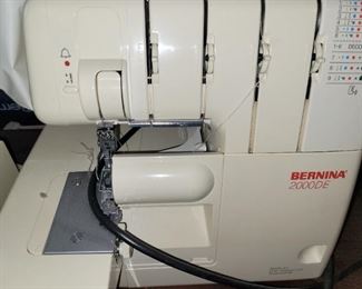 $200.00, Bernina 2000DE Serger Sewing machine