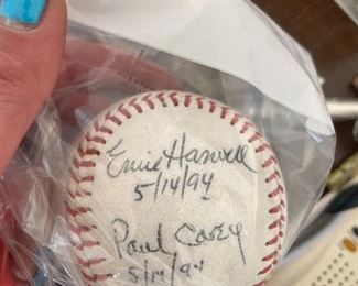 Signed Baseball