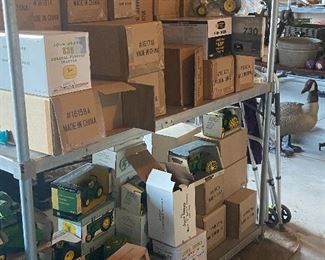 Die-Cast Tractors in Boxes 