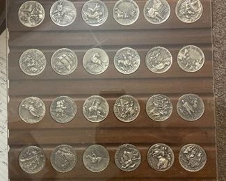 36 Silver Coin Set 