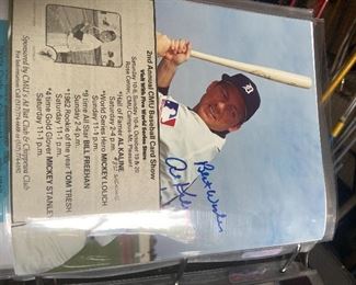 Signed Al Kaline 