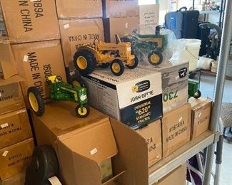 Die-Cast John Deere Tractors 