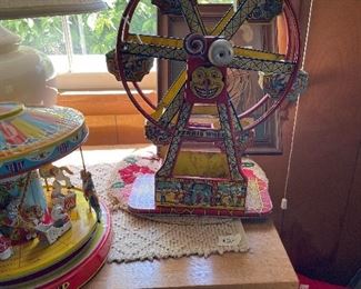 Vintage Chein tin Ferris wheel 