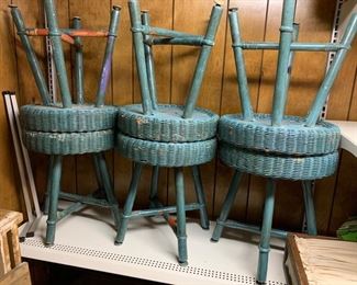 Small Blue stools