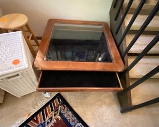 #20	Square display coffee table with 3 drawers 36x17	 $200.00 
