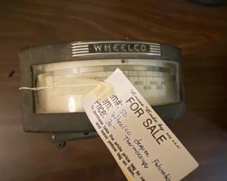 #50	Wheelco Degrees Fahrenheit Serial no 050780 Thermocouple C/A Int Res 732  ext. Res 281A	 $30.00 
