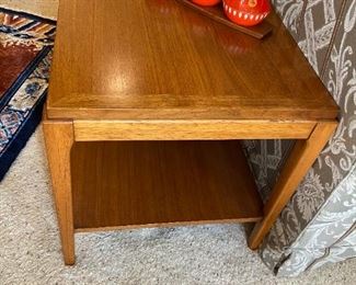 #137	Rectangle Wood End Table   27x19x20	 $75.00 
