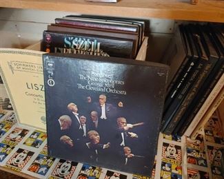 Classical and opera records and sheet music