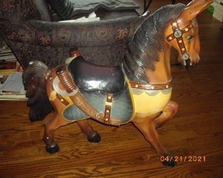 large decorative horse