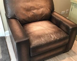 Leather Chairs, Pottery Barn