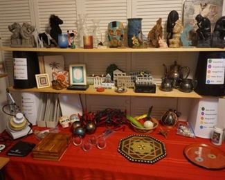 book ends, decor, collectibles