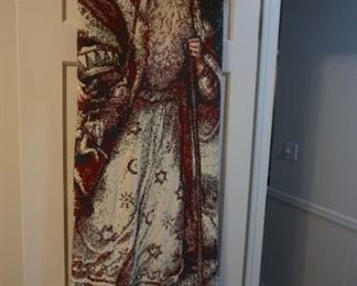 Santa throw