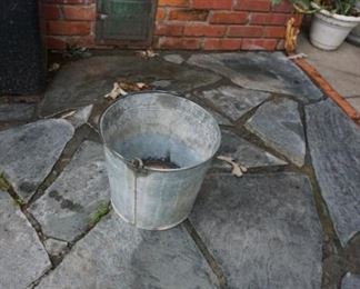rustic bucket