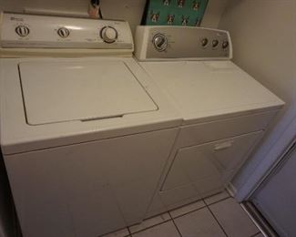washer and dryer